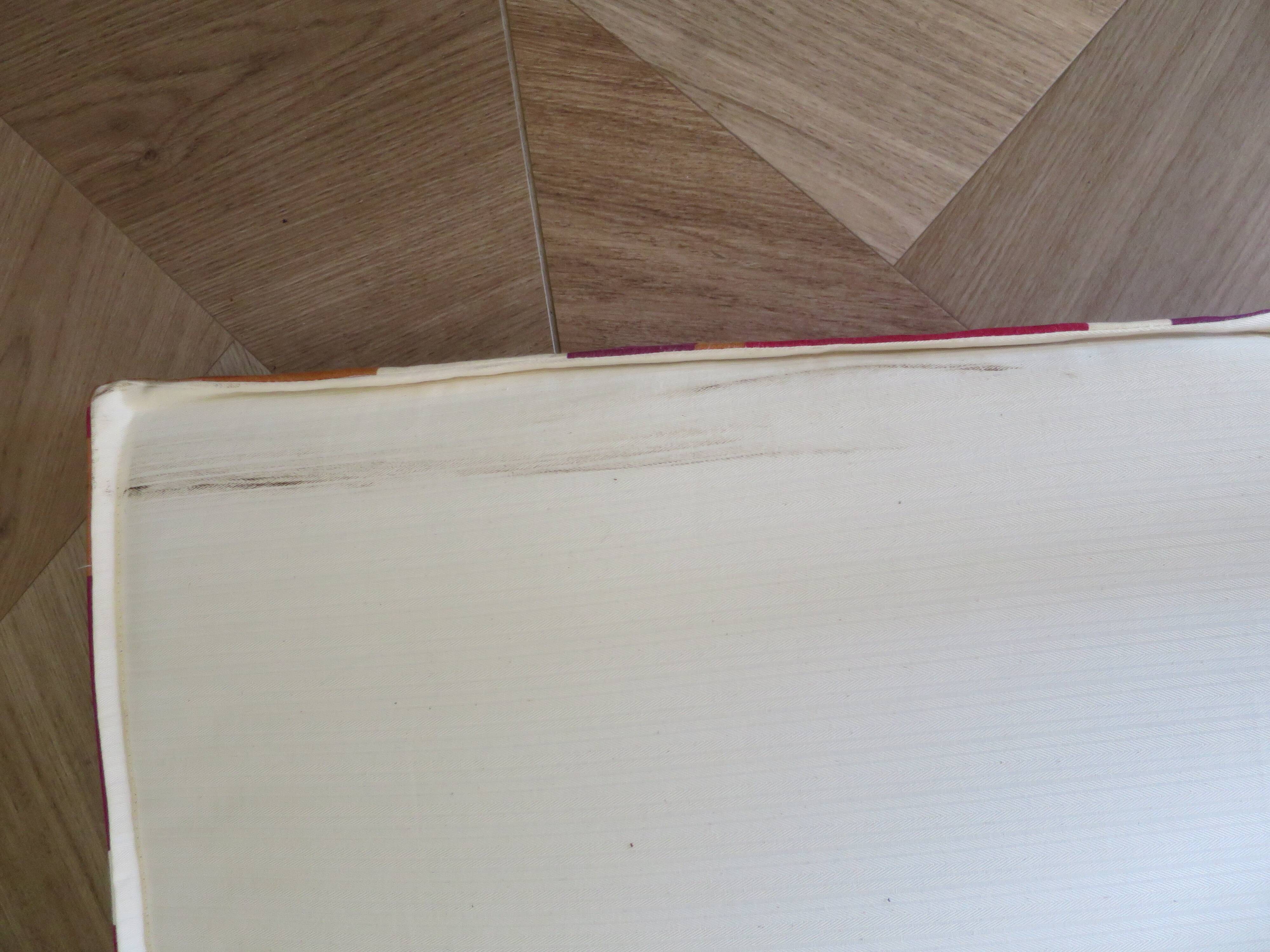 2 armchairs in woven rattan and wood, 1980s