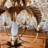 Palm type chandelier by Hans Kogl