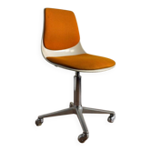 Chaise de bureau vintage Wilkhahn – design allemand années 70