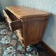 cherry wood commode in Louis XV style