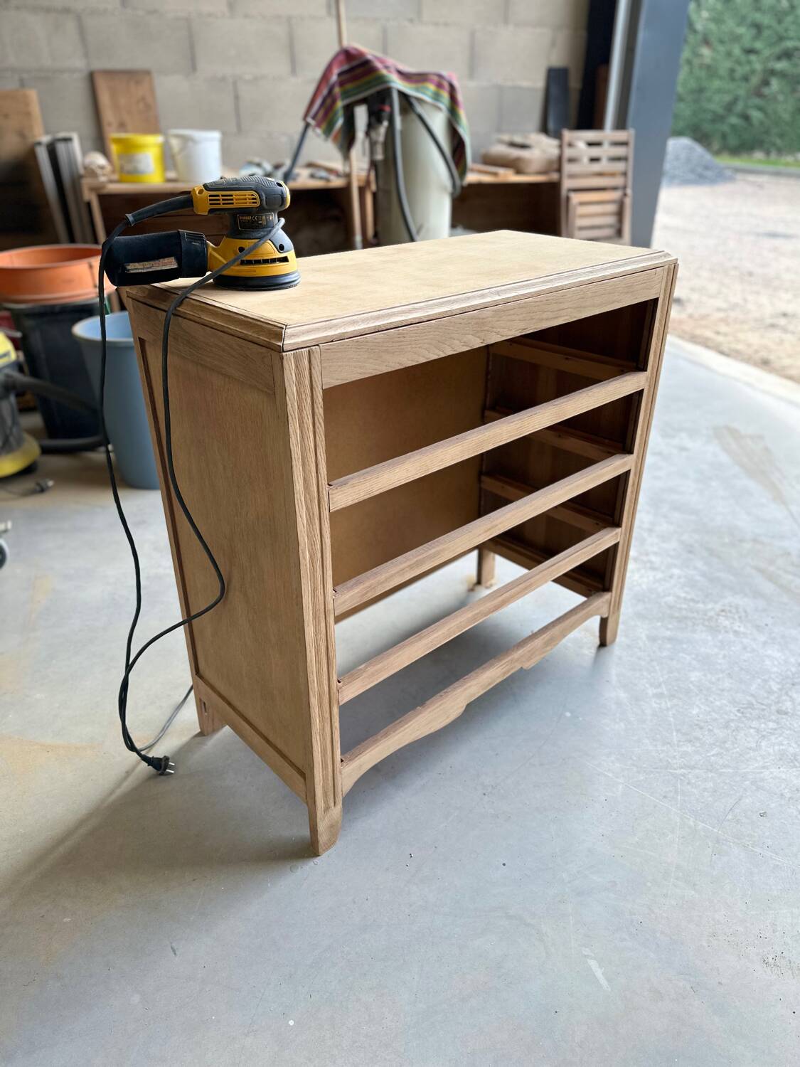 Old dresser revamped