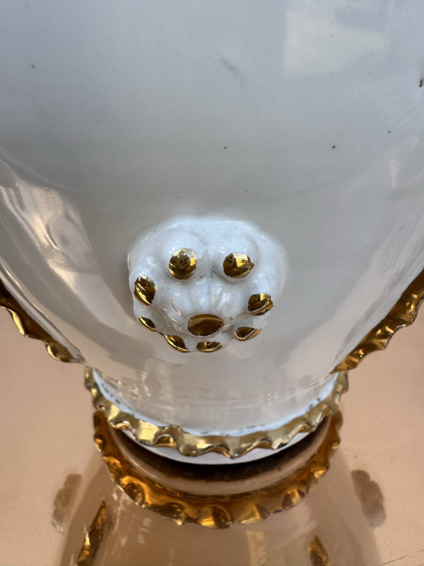 Vase pique fleurs Émile Tessier Malicorne années 50