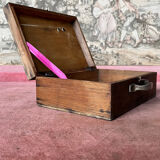 Vintage wooden jewelry box