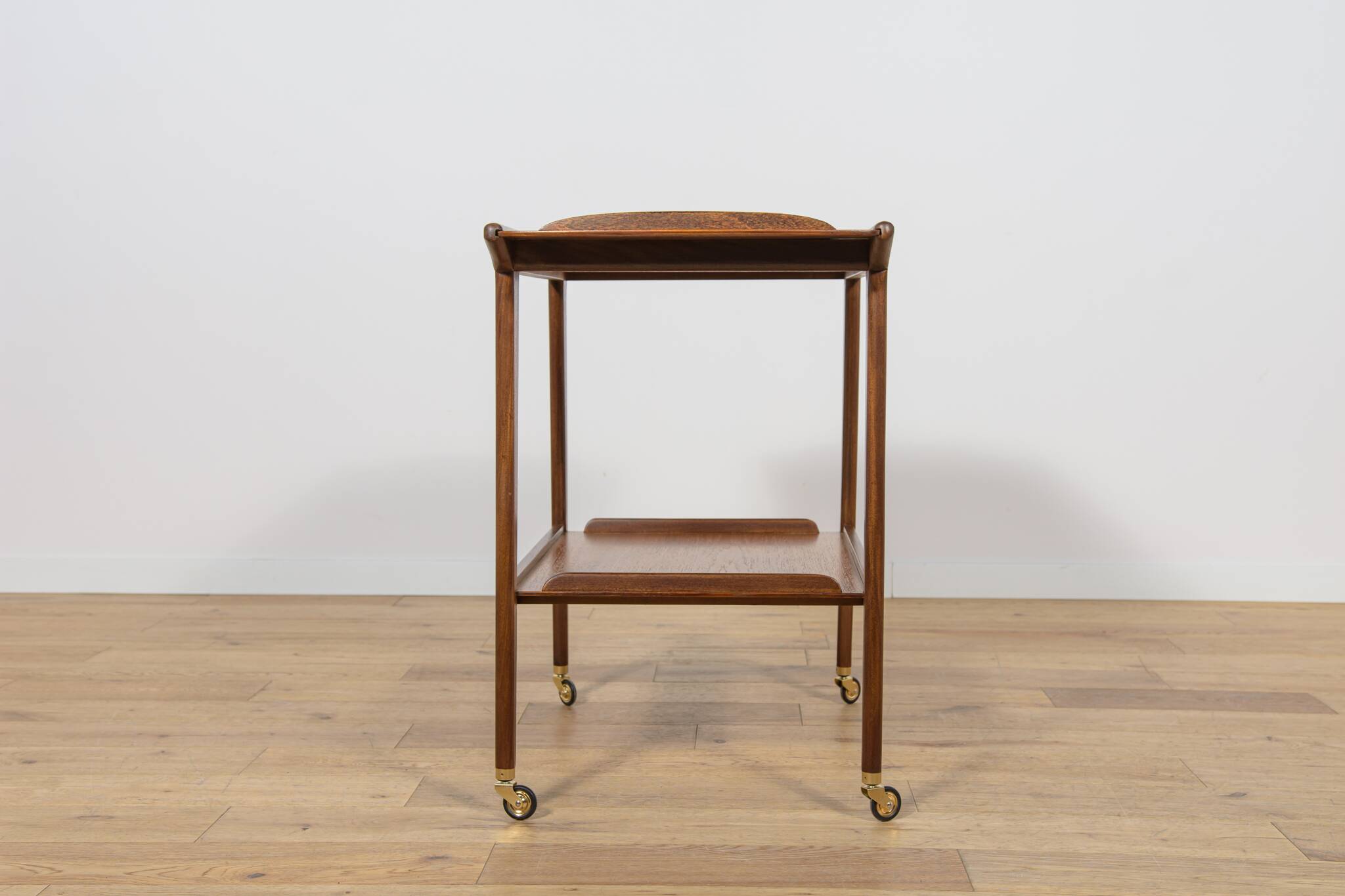 Mid Century Teak Serving Trolley, Denmark, 1960s