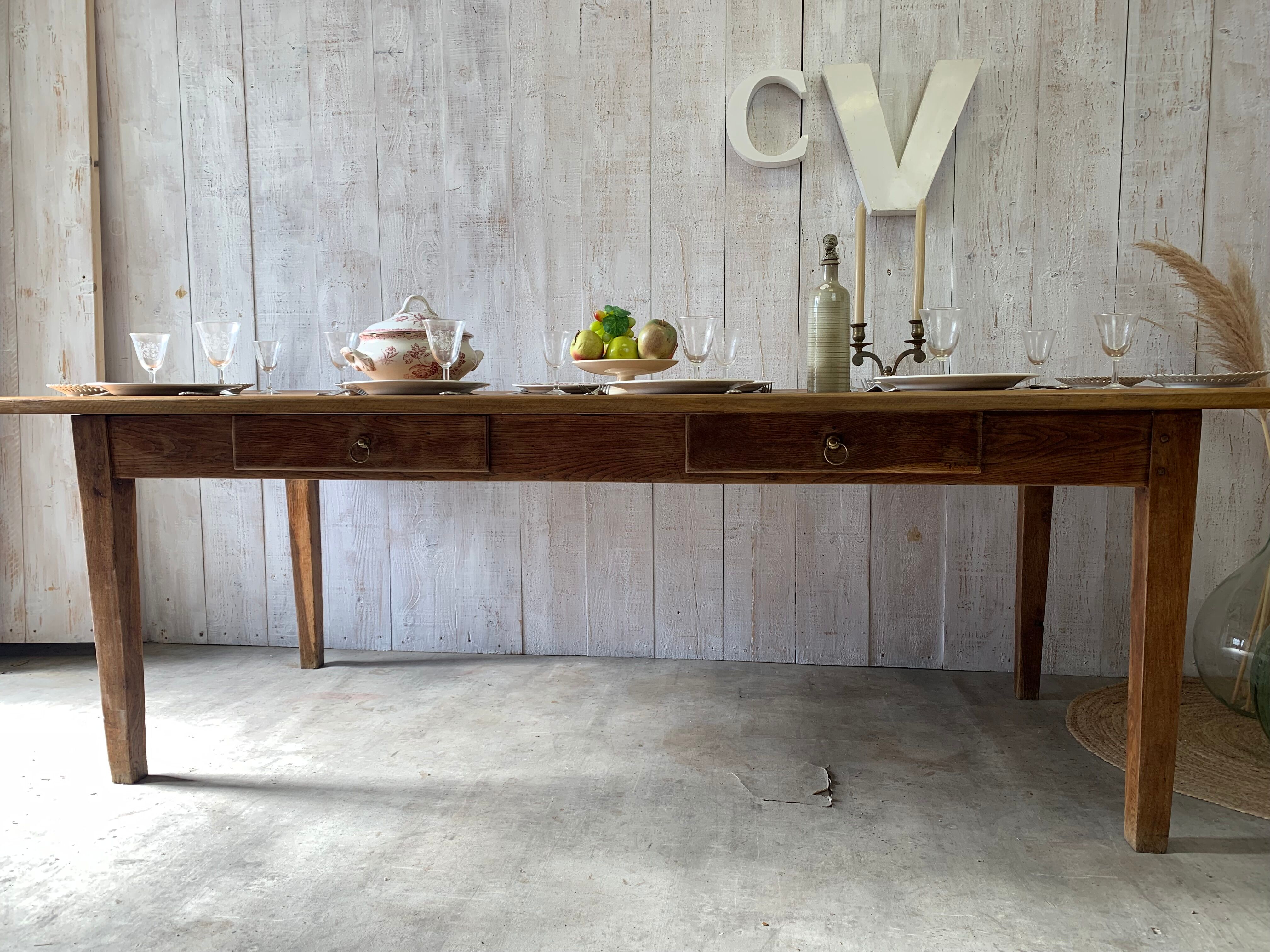 Farmhouse table 240x110cm