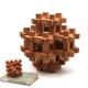 Japanese wooden puzzle sculpture by Sori Yanagi for Kumiki from the 1970s.