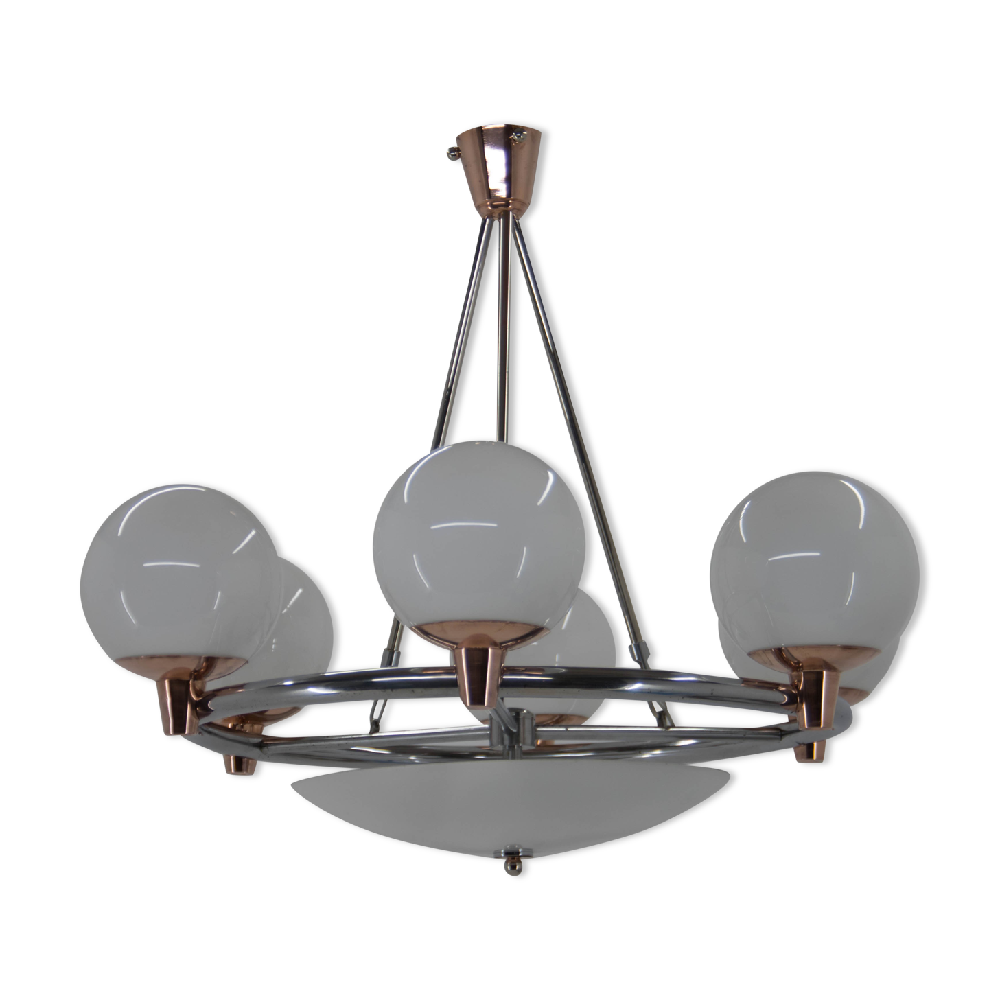 Art deco chandelier, 1930s