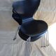 Chair Arne Jacobsen Mod. 3107 black