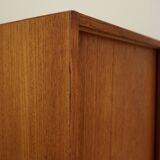 Teak cabinet, Danish design, 1970s, production: Denmark