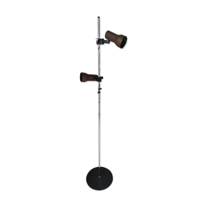 lampadaire spots marron