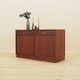 Danish mahogany veneered cabinet with drawers and lockable doors, 1970s