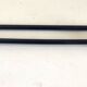 Wall-mounted chrome metal towel rack – 60s/70s