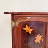 Art Nouveau Vertico Dresser with Flower Marquetry, France, 1905