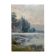 Painting of River and Waterfall Landscape