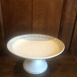 Dish on pedestal Saint Amand