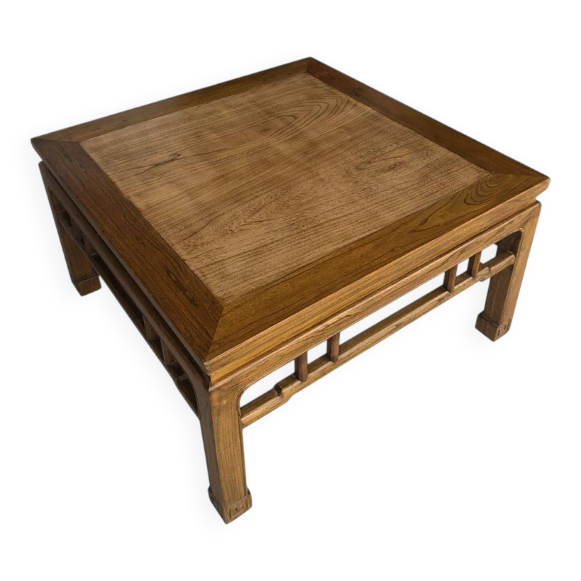 Chinese coffee table in elm