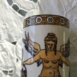 Gien earthenware vase soliflora