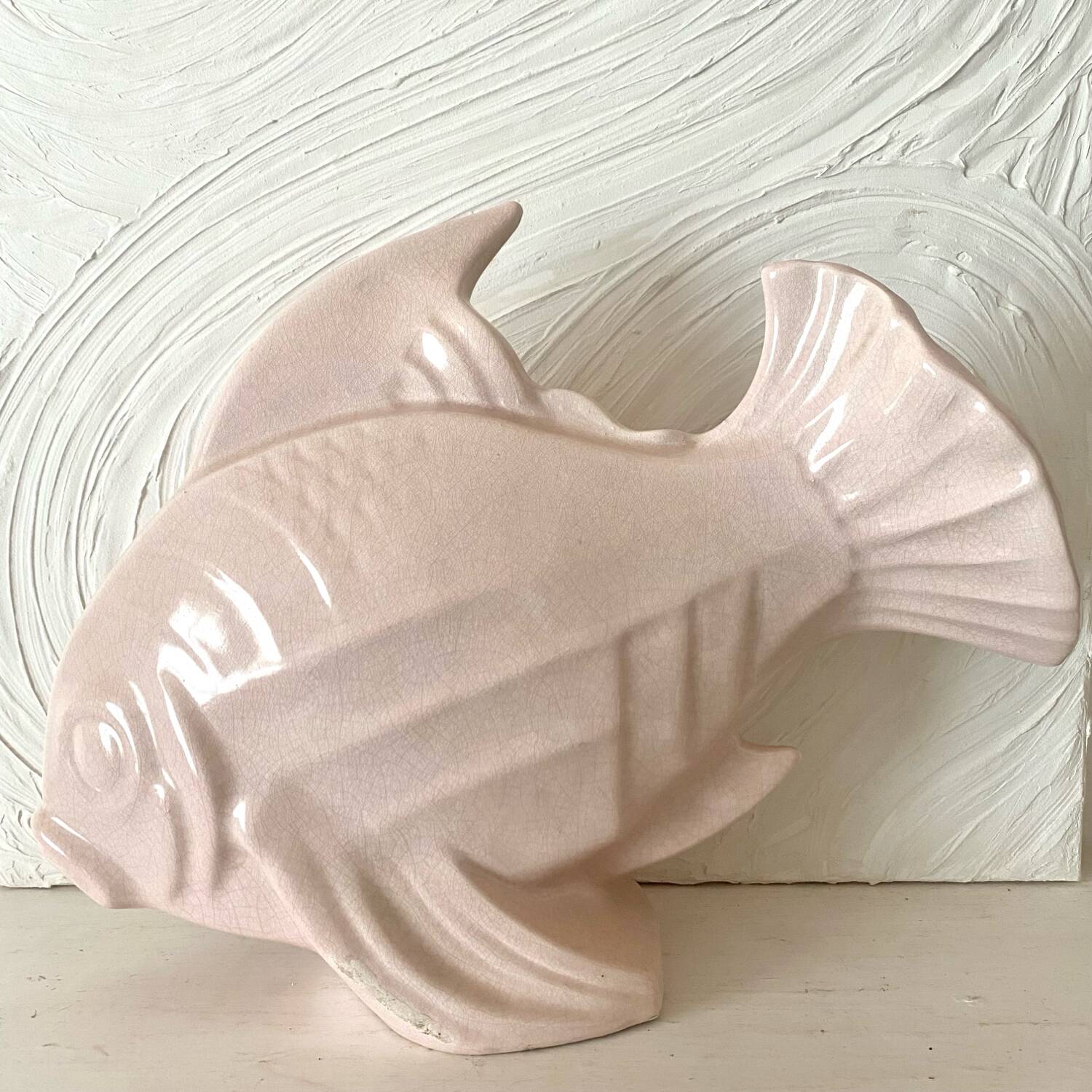 Large ceramic fish Le Jan
