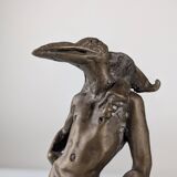 "Birdman" Bronze Sculpture by Salvador Dalí