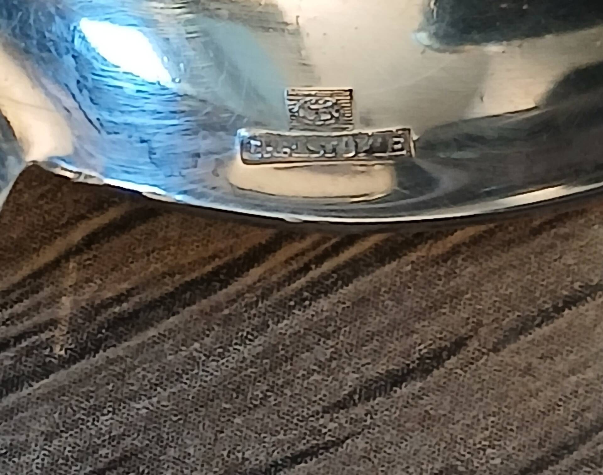 Christofle Malmaison cream sauce spoon silver-plated metal