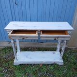 Antique console, restored