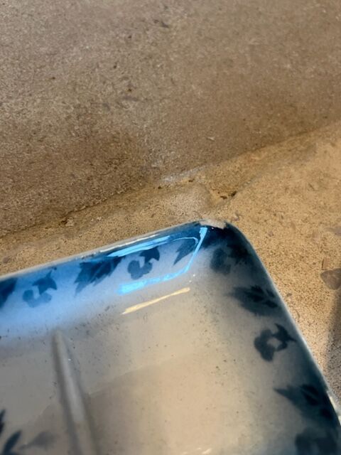 Lot ravier and wears Savon Digoin Sarreguemines