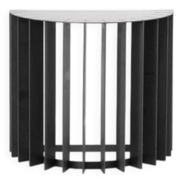 “Blue Moon” console by Franck Robichez for Dritsh, Paris 1990s.
