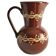Brown Ceramic Pitcher or Vase by Andersson & Johansson, Höganäs, Sweden, 1920s