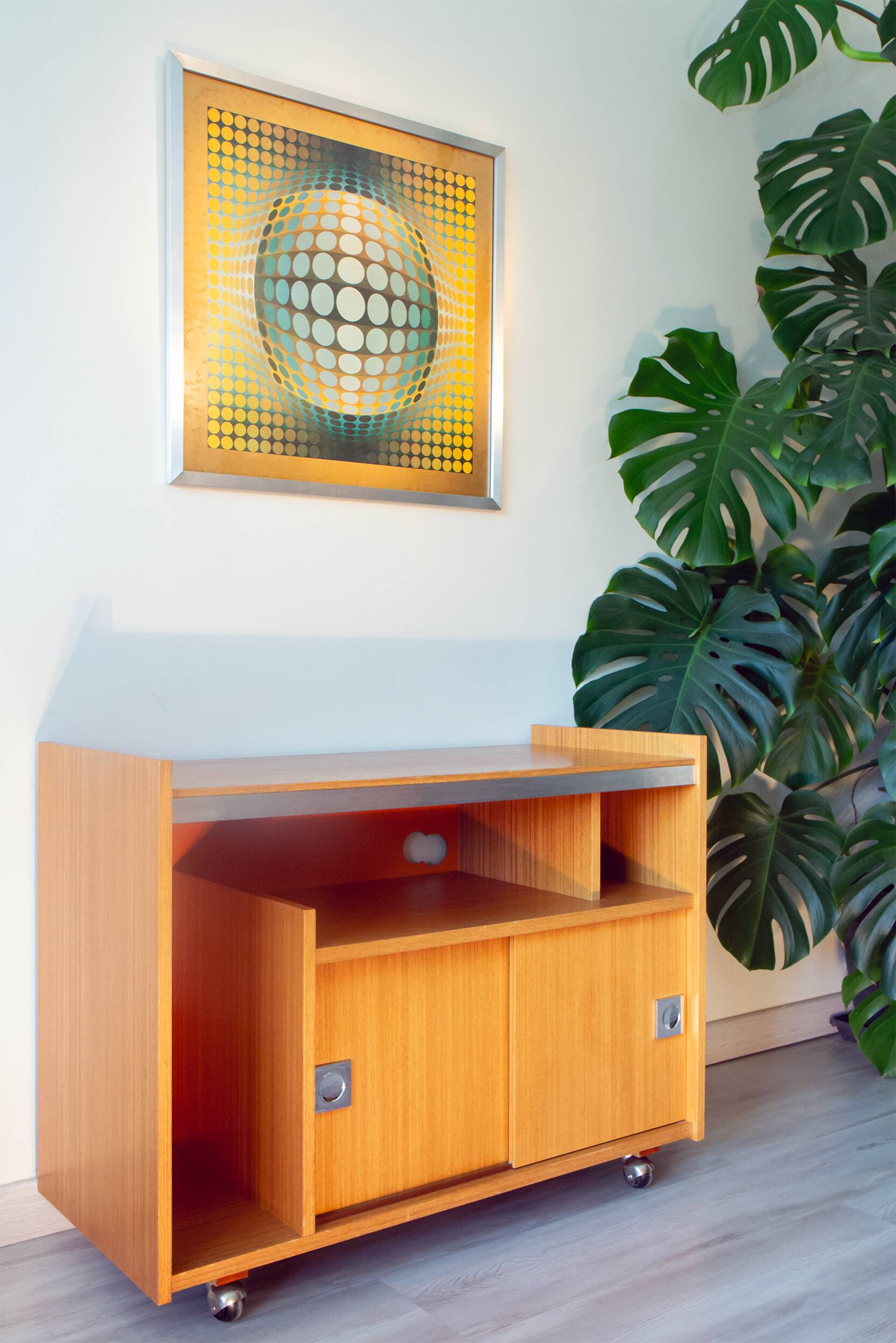 70's Berlioz teak furniture, HIFI TV, other