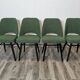 Dining Chairs by Radomir Hoffman for Ton, 1950s, Set of 4