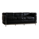 Cassina LC2 Three Seater Sofa By Charlotte Perriand, Le Corbusier, 1960s