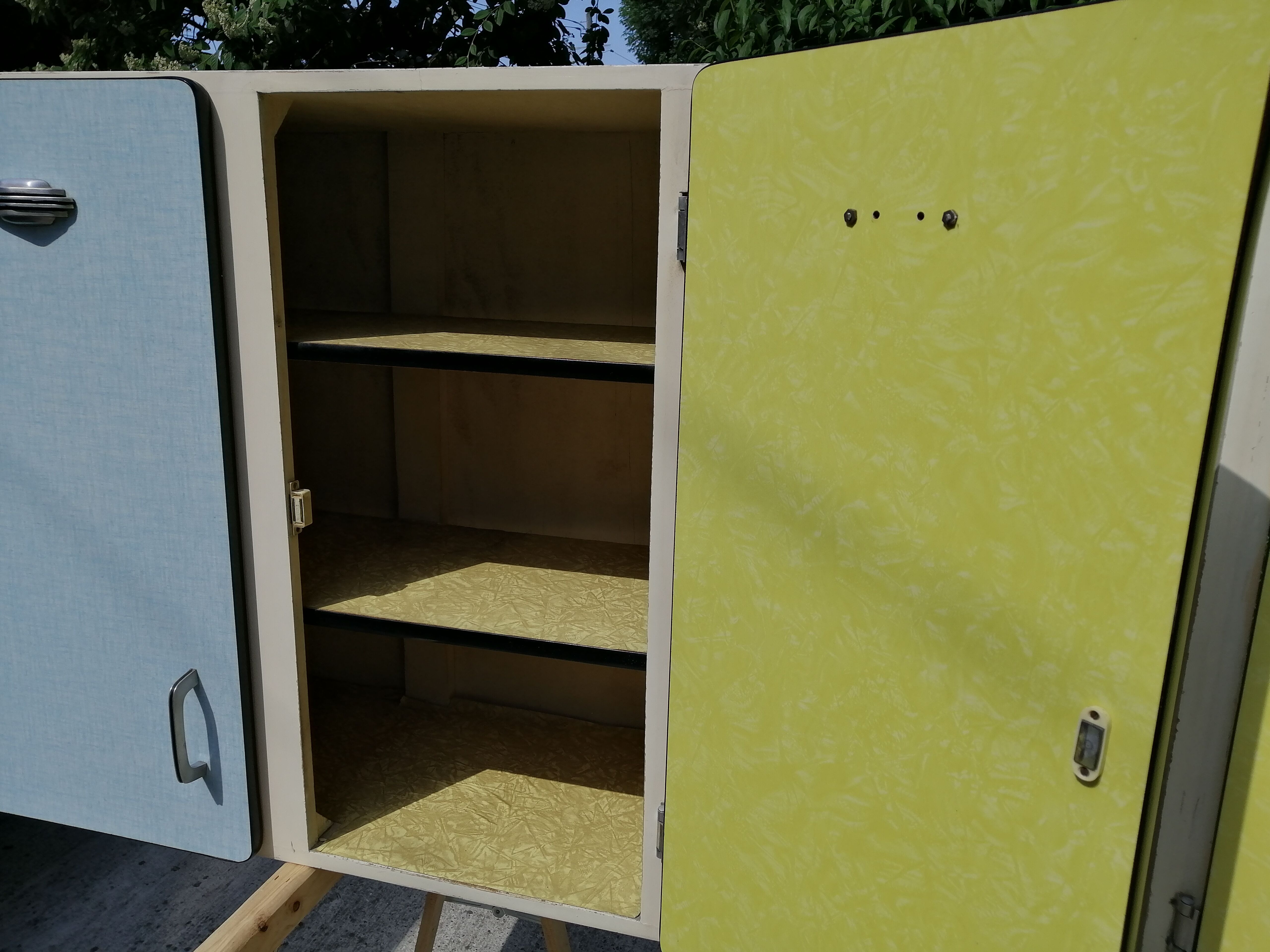 Formica wall cabinet