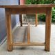 Table de ferme Chêne massif 200x79