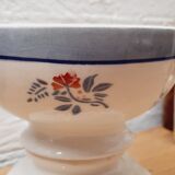 Old pink and grey bowl