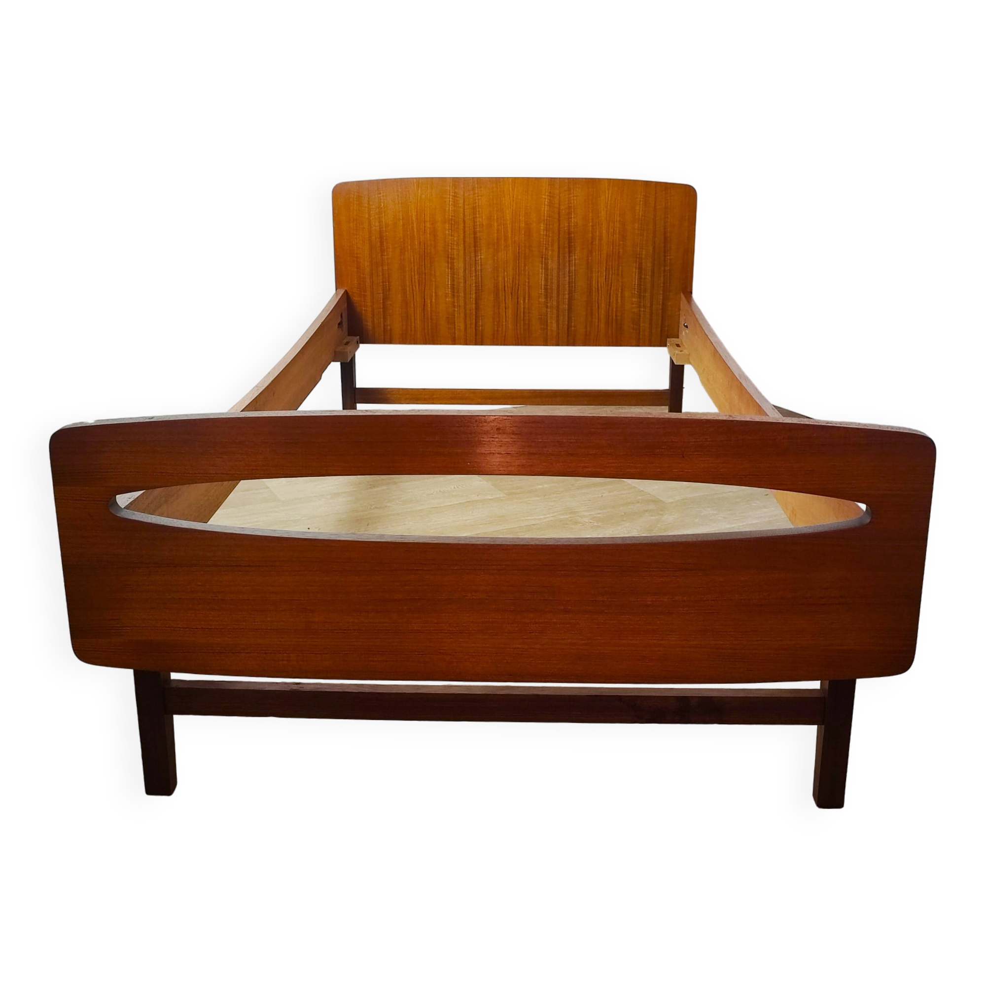 Vintage Scandinavian style bed