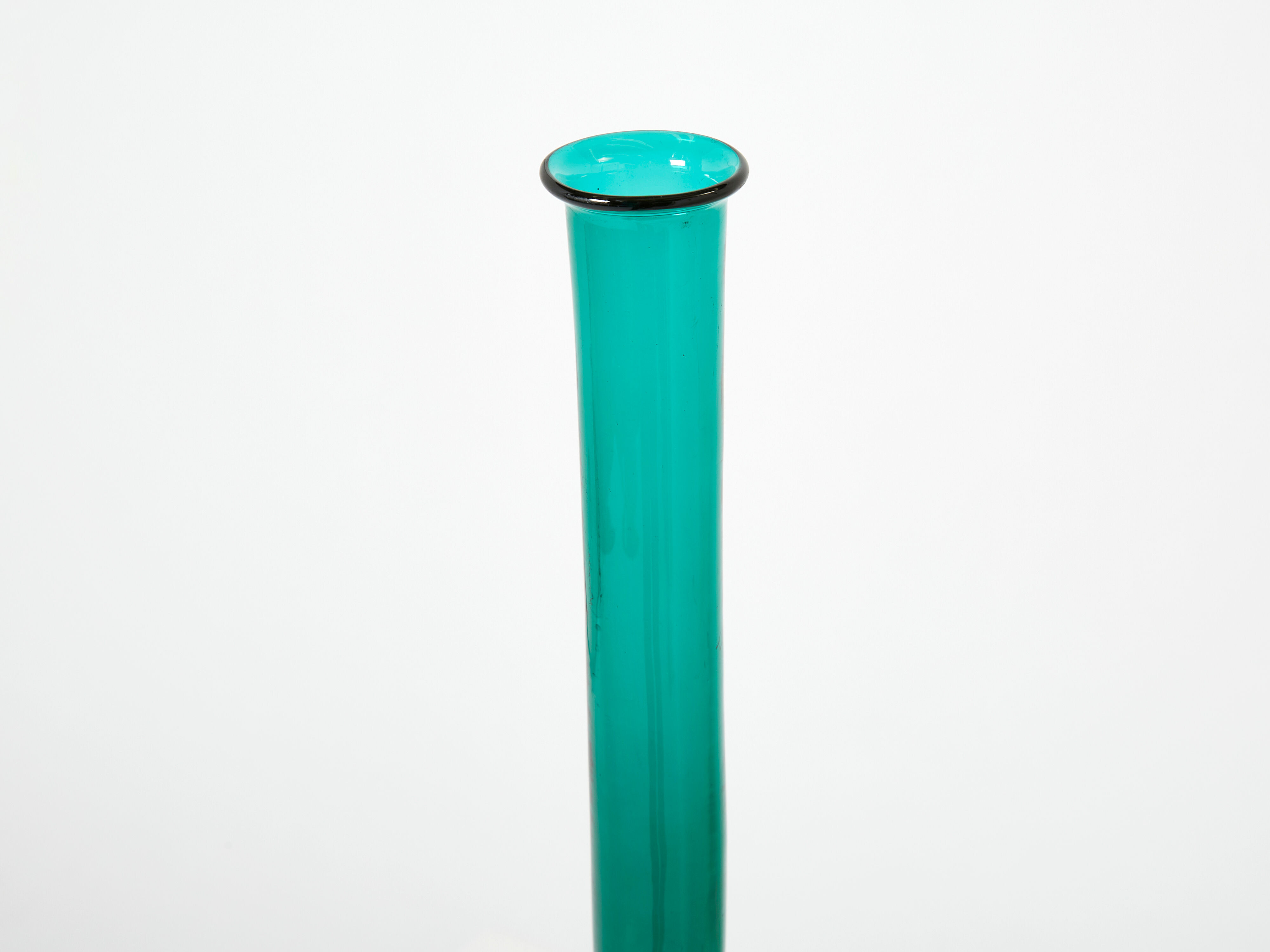 Gio Ponti Murano glass bottle for Venini Marandiana 1960