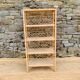 Wicker shelf