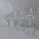 Set de 5 verres à vin en cristal 15cl
