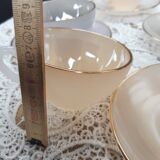 Service vintage harlequin cups