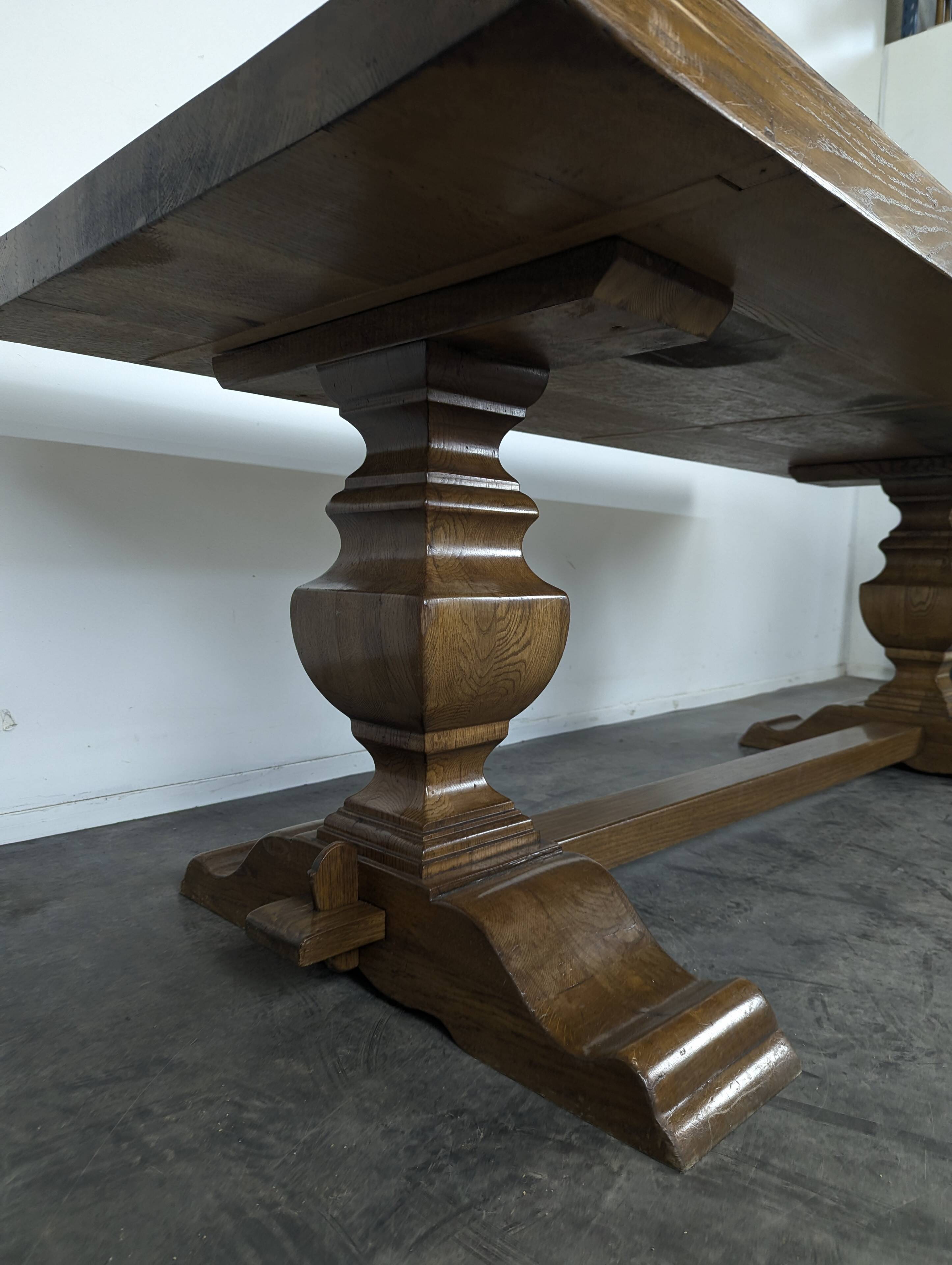 Monastery table in solid oak