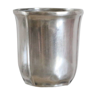 Ercuis silver-plated tumbler