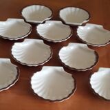 Set scallops - Ceramics - 80s