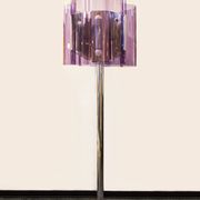 Space age plexiglas floor lamp Italia Anni '70