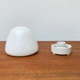 Ceiling or wall lamp Erdbeere in German glass from the mid-century by Wilhelm Wagenfeld for Lindner.