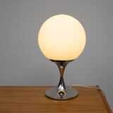 Large Space age globe lamp by Solken Leuchten 1970,