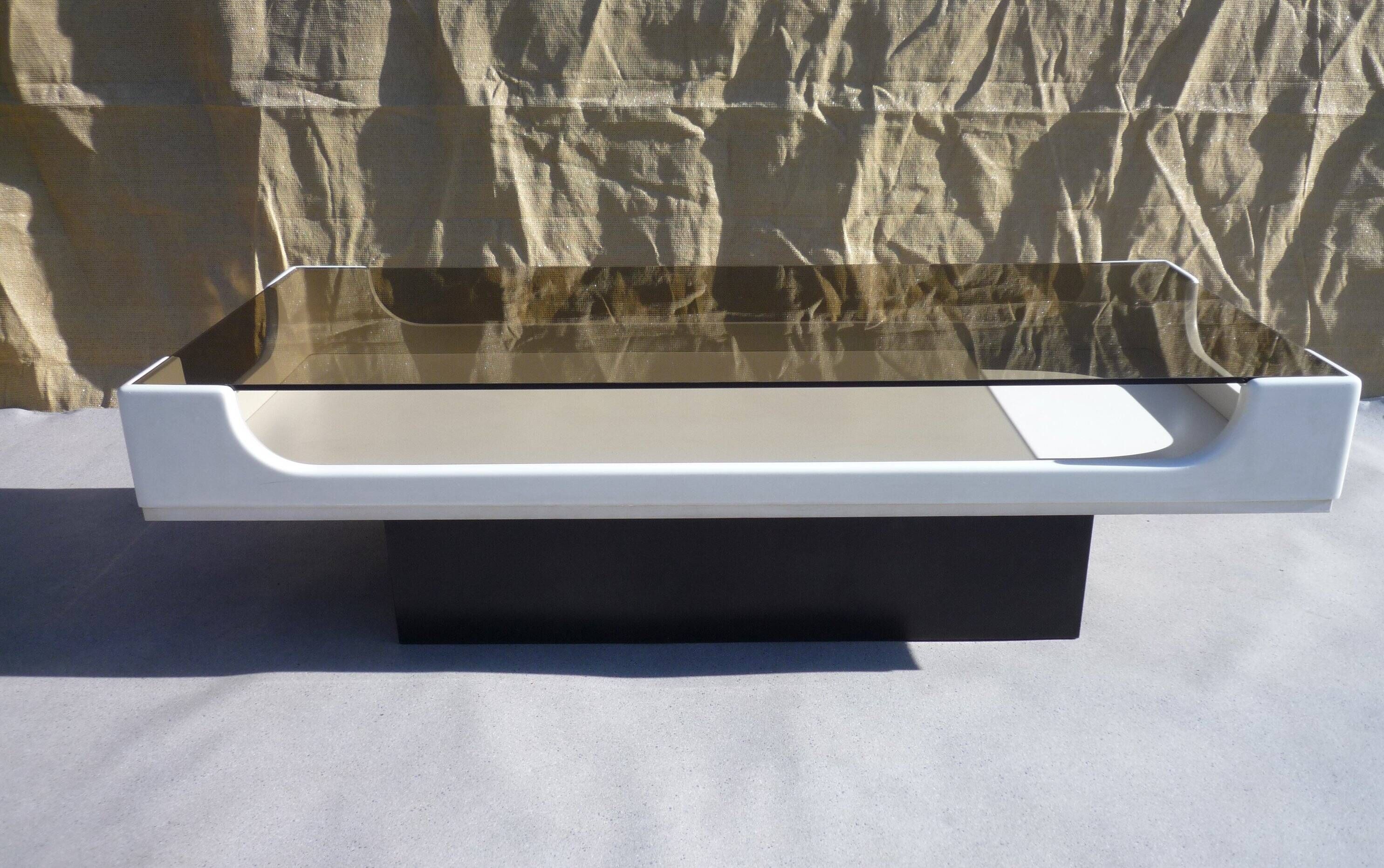 "Space Age" coffee table