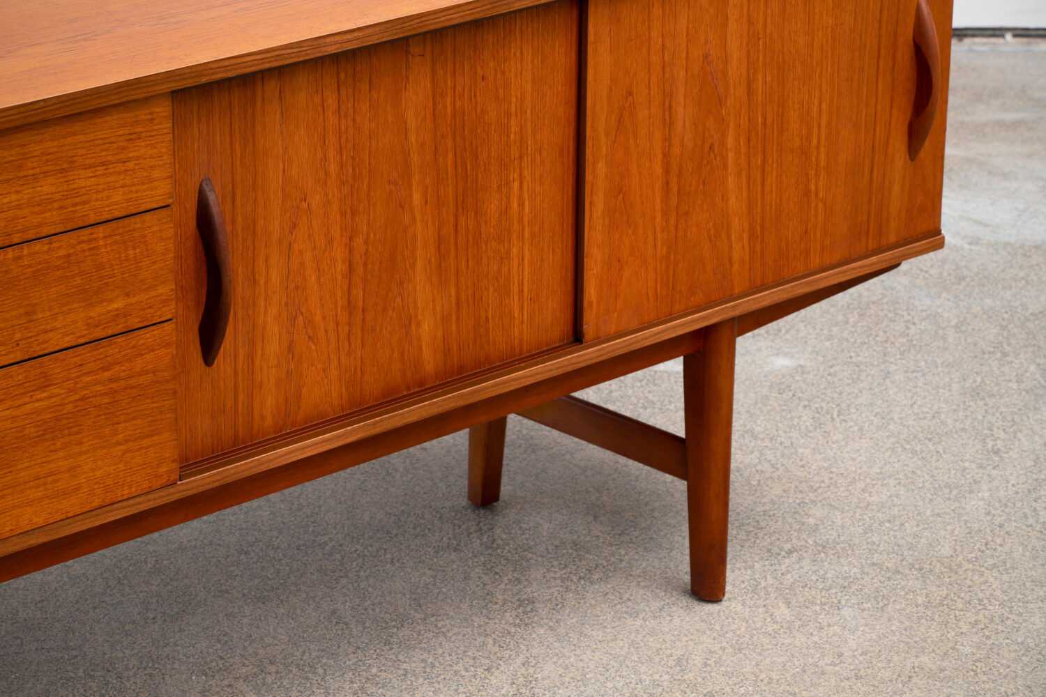 Scandinavian enfilade, vintage 1960