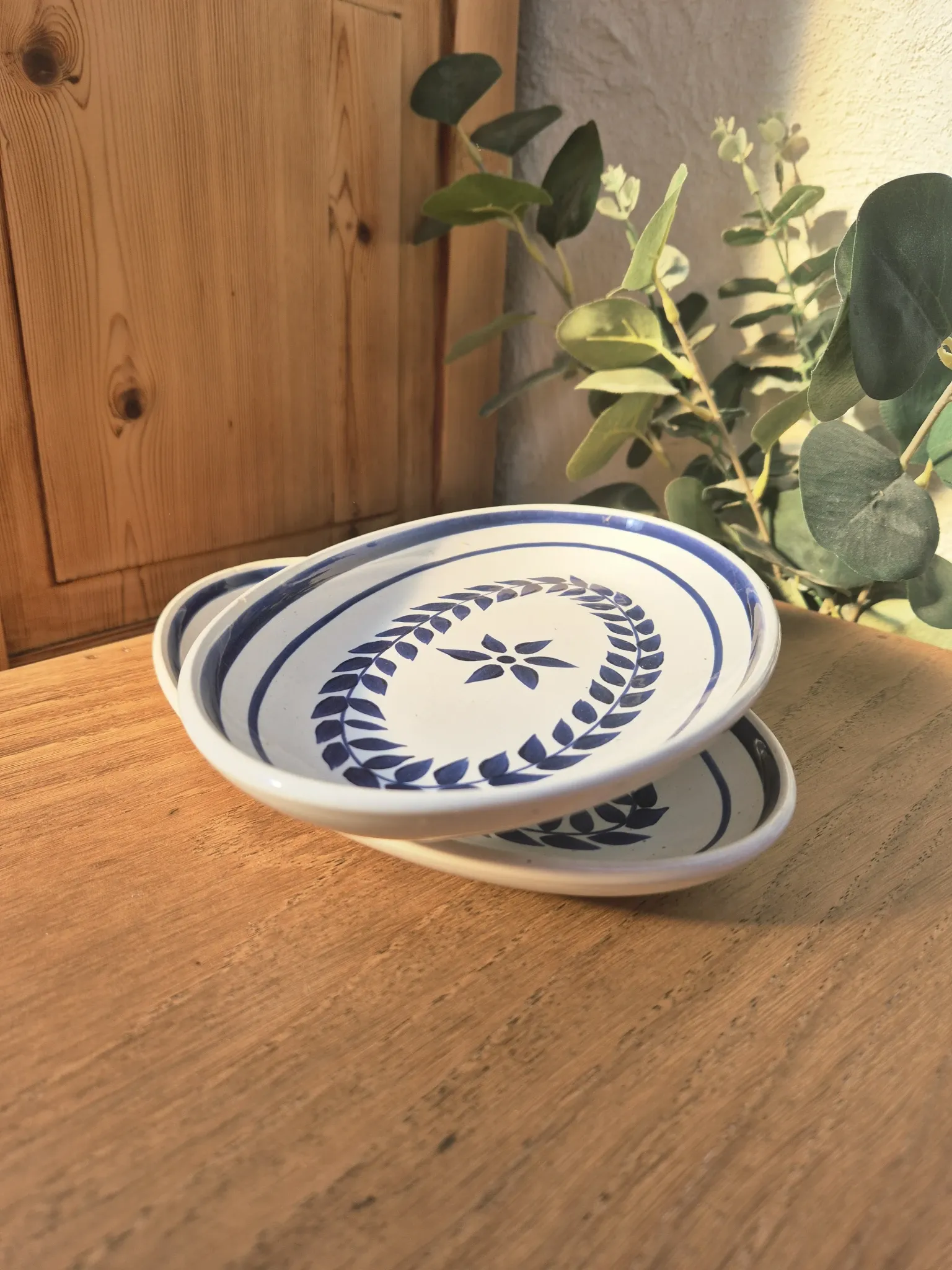 Two vintage salt dishes
