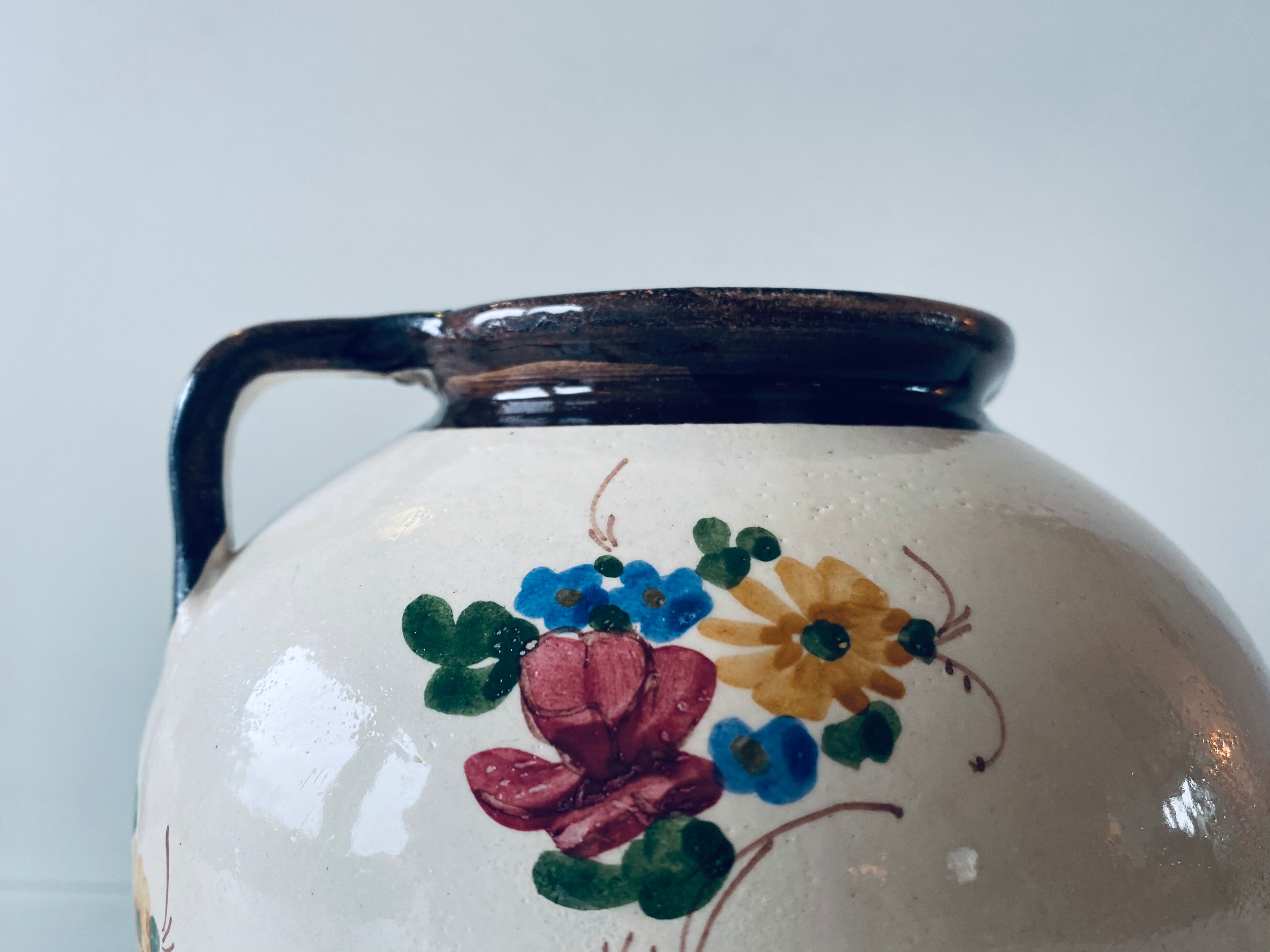 Art deco vase by Jérôme Massier Vallauris