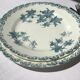 Iron Earth dishes thistle 29 and 32cm L.G Righi blue ink